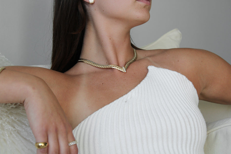 Edith Choker Gold