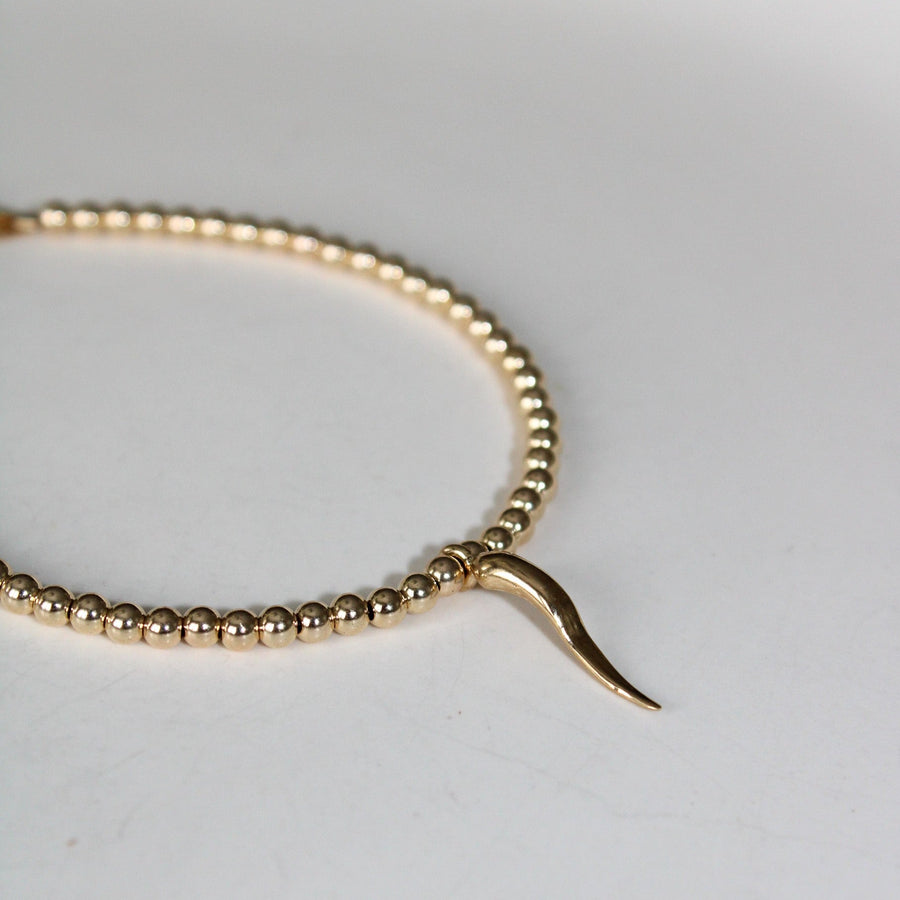 Italian Horn Bracelet